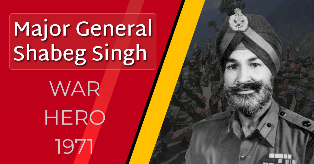 Major General Shabeg Singh